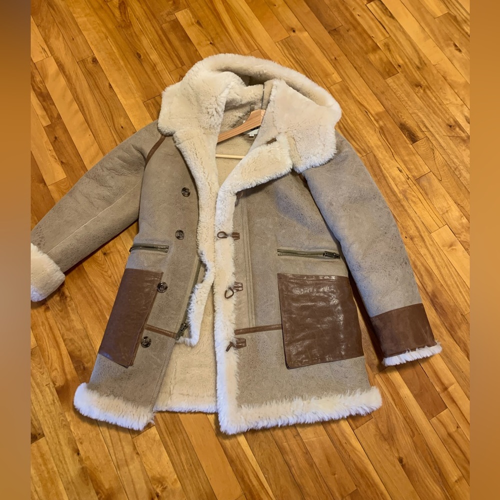 Ugg sheepskin winter coat
